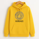 Yellow Pull Over Hoodie!